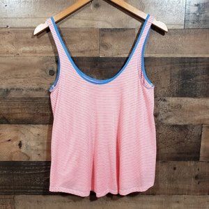 American Eagle Outfitters neon striped Aloha tank top woman's size small